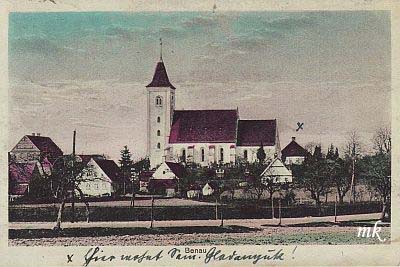 Panorama Benau - Bieniw. 1926 r. Wasno orginau: mk.