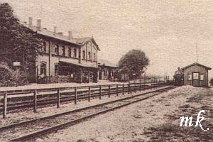 Stacja Benau. 1929r.