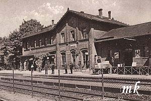 Stacja Benau ok. 1920r.
